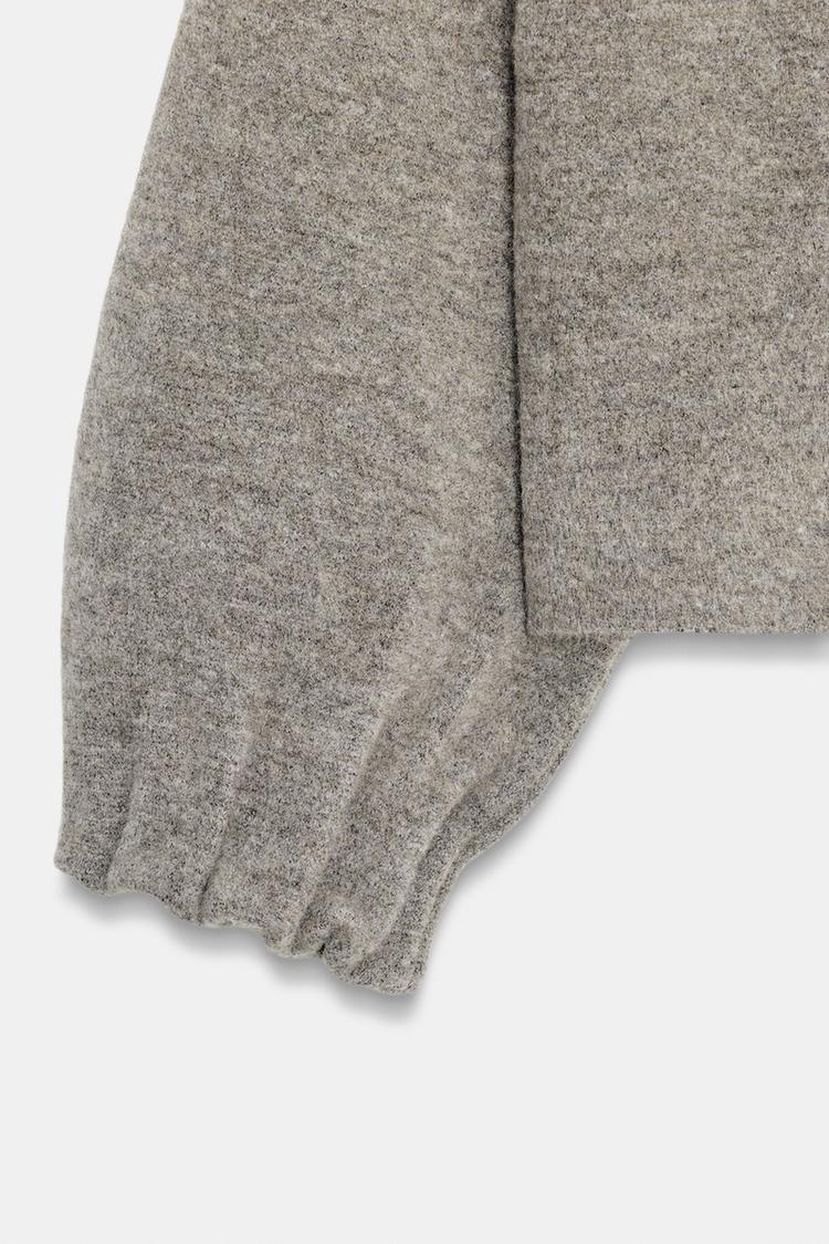 Soft Structured Wool Jacket with Mini Skirt