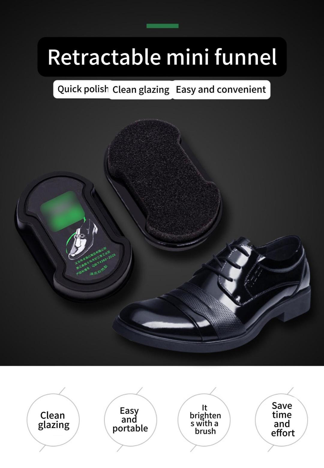(Hot Sale- 45% OFF) Portable multi-purpose care shoe wax