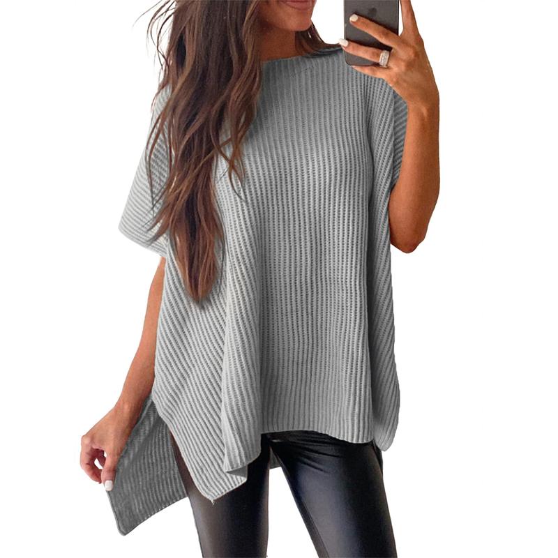 đSHEWIN 2025 Summer Womenâs Casual Knit Pullover Tops ⨠Loose Fit Crew Neck Short Sleeve Trendy Tee | 20K+ SOLD đĽ Best Seller