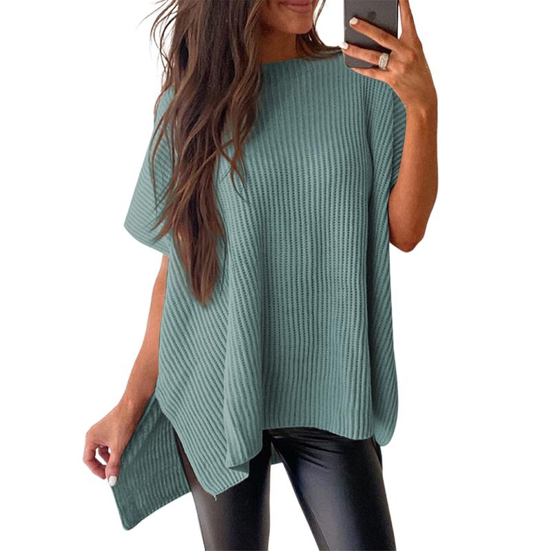 đSHEWIN 2025 Summer Womenâs Casual Knit Pullover Tops ⨠Loose Fit Crew Neck Short Sleeve Trendy Tee | 20K+ SOLD đĽ Best Seller