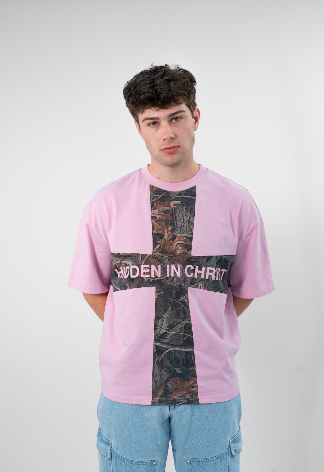 "HIDDEN IN CHRIST" BOXY TEE