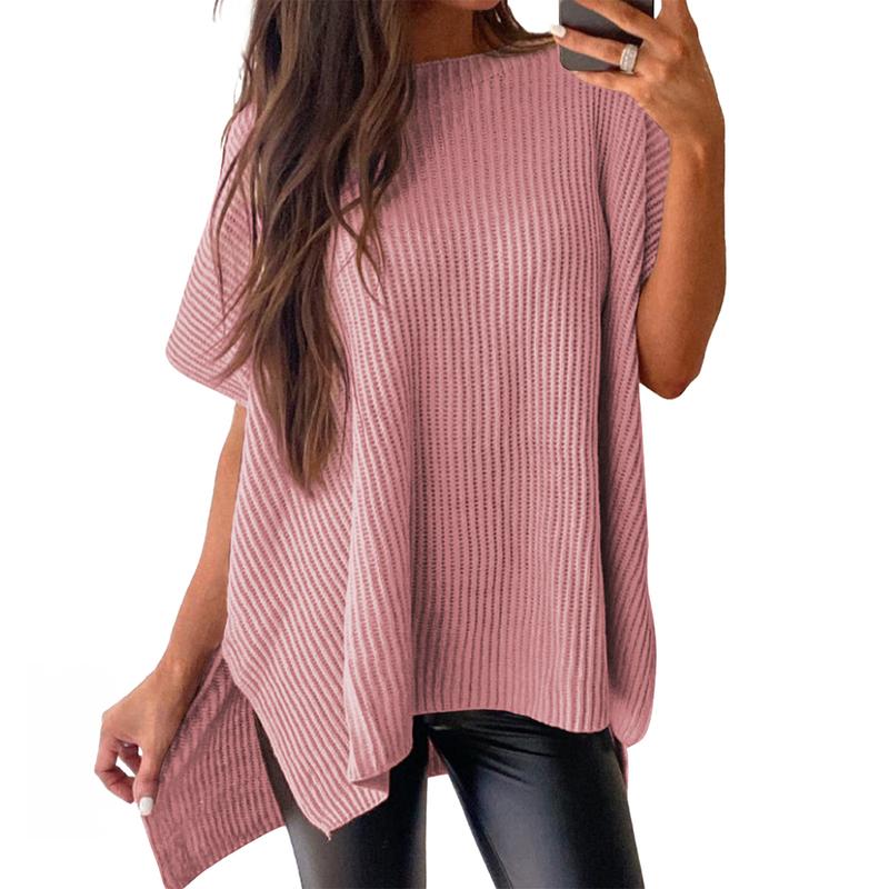 đSHEWIN 2025 Summer Womenâs Casual Knit Pullover Tops ⨠Loose Fit Crew Neck Short Sleeve Trendy Tee | 20K+ SOLD đĽ Best Seller