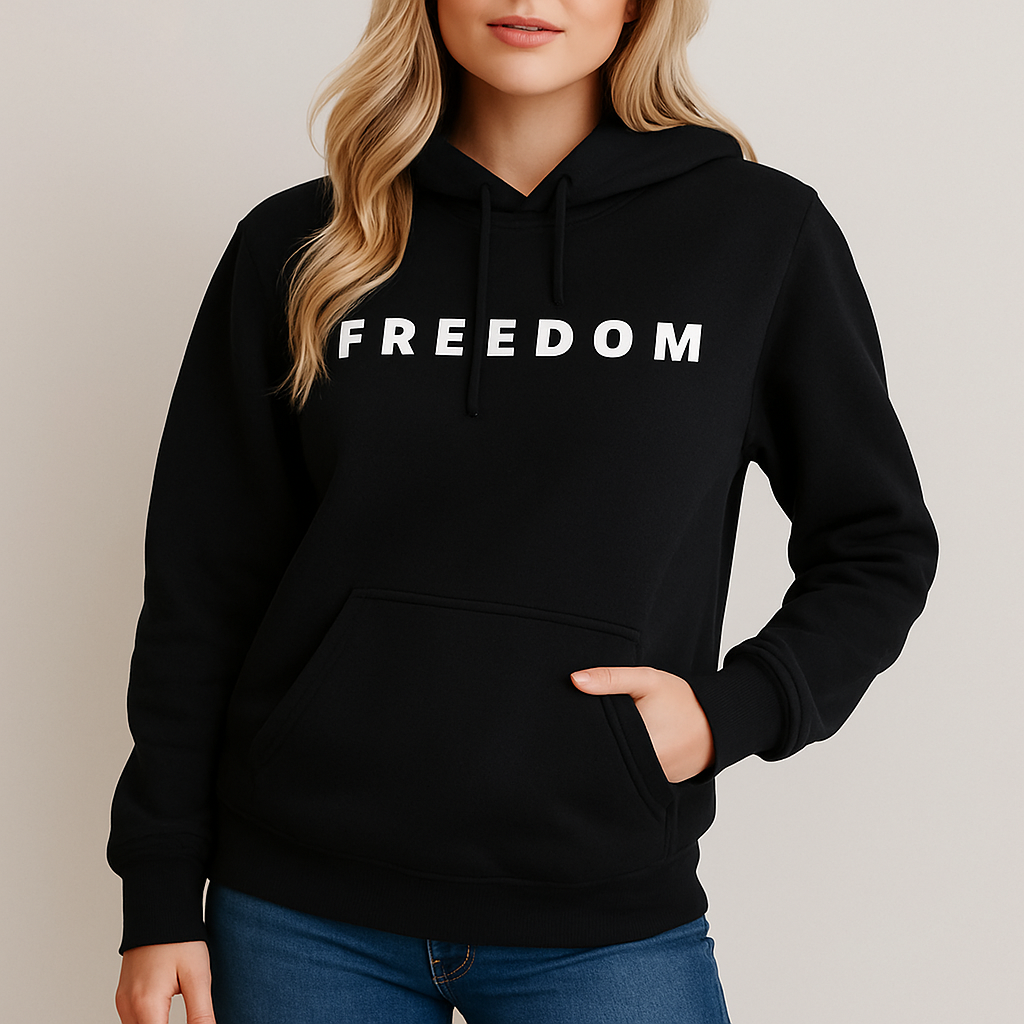 Freedom Fighter Hoodie – Bold Streetwear with a Cause 🔥