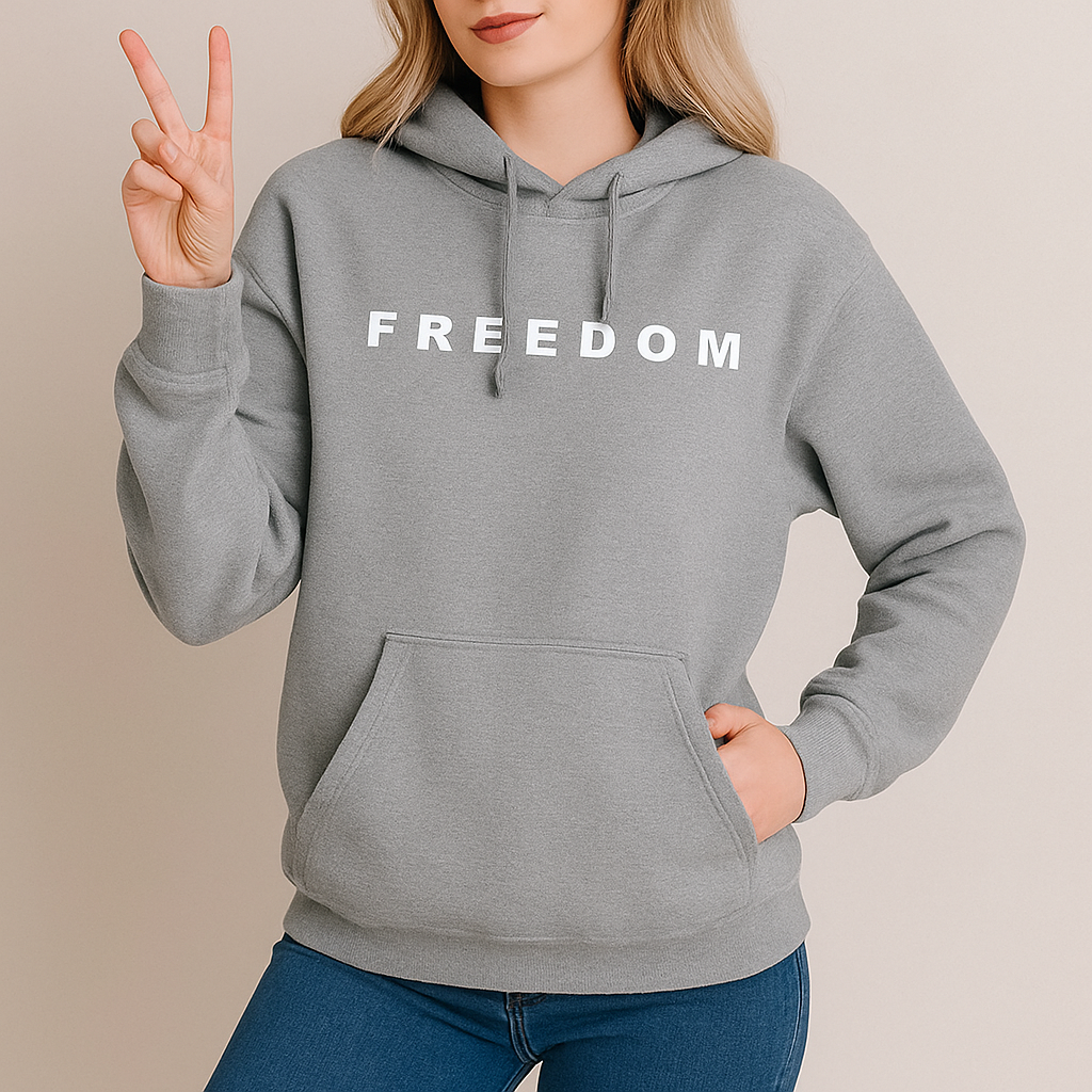 Freedom Fighter Hoodie – Bold Streetwear with a Cause 🔥