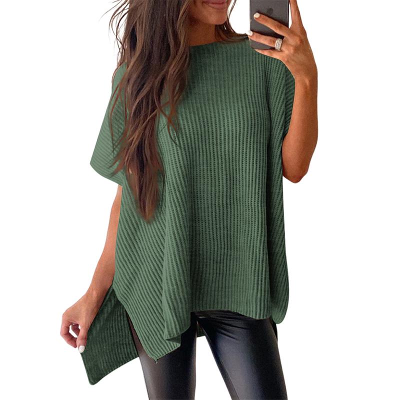 đSHEWIN 2025 Summer Womenâs Casual Knit Pullover Tops ⨠Loose Fit Crew Neck Short Sleeve Trendy Tee | 20K+ SOLD đĽ Best Seller