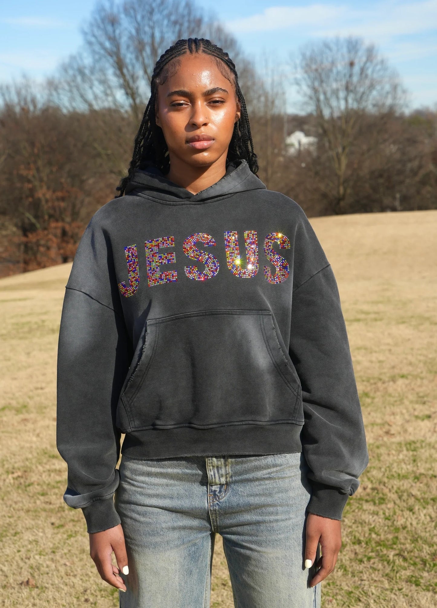 Faith-Inspired Streetwear with Washed Finish