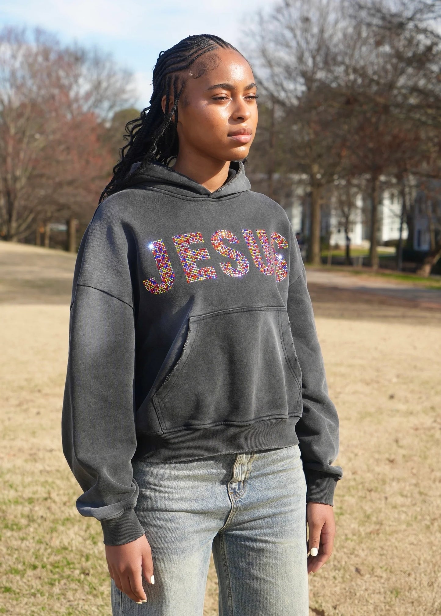 Faith-Inspired Streetwear with Washed Finish