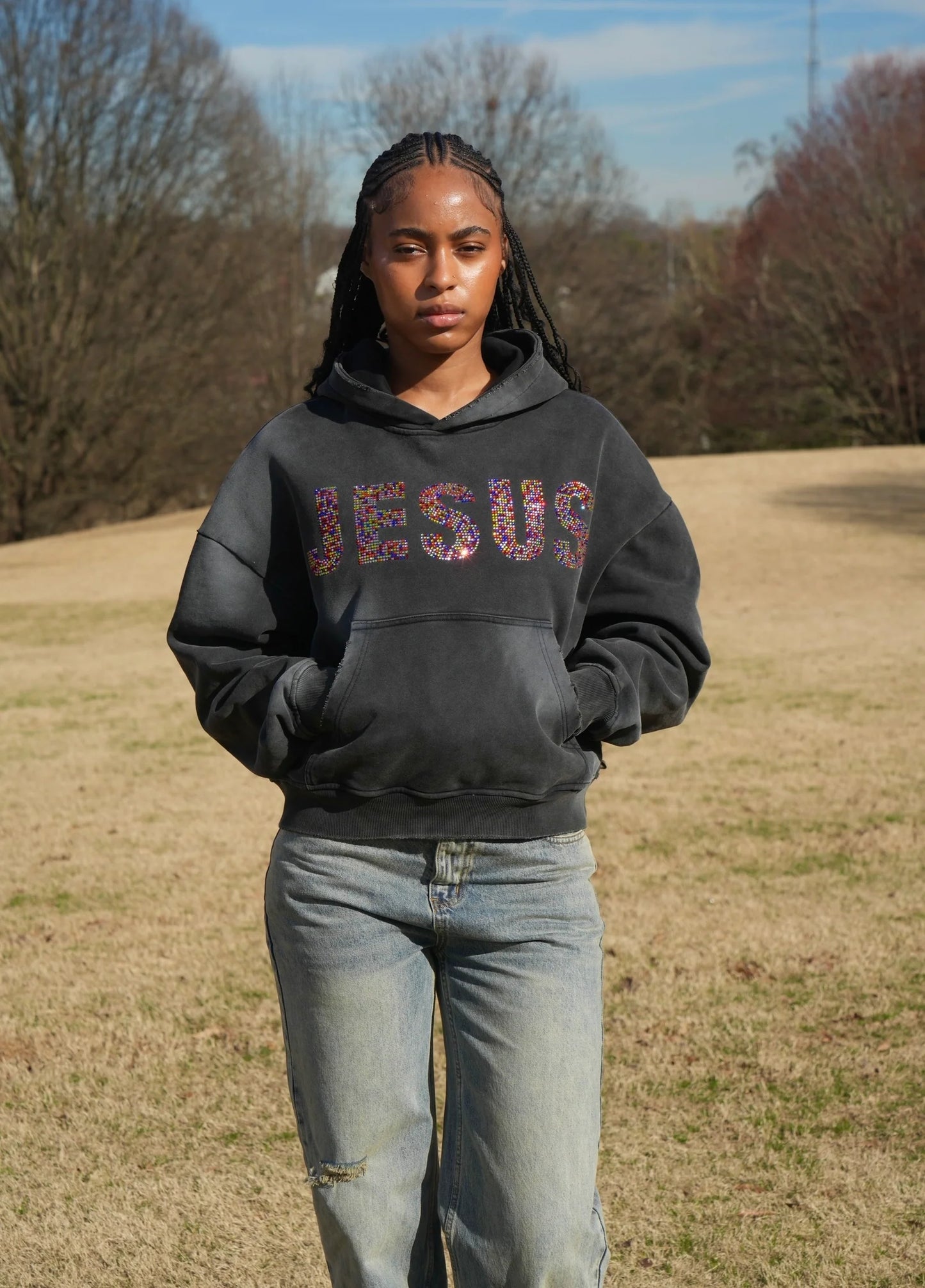 Faith-Inspired Streetwear with Washed Finish