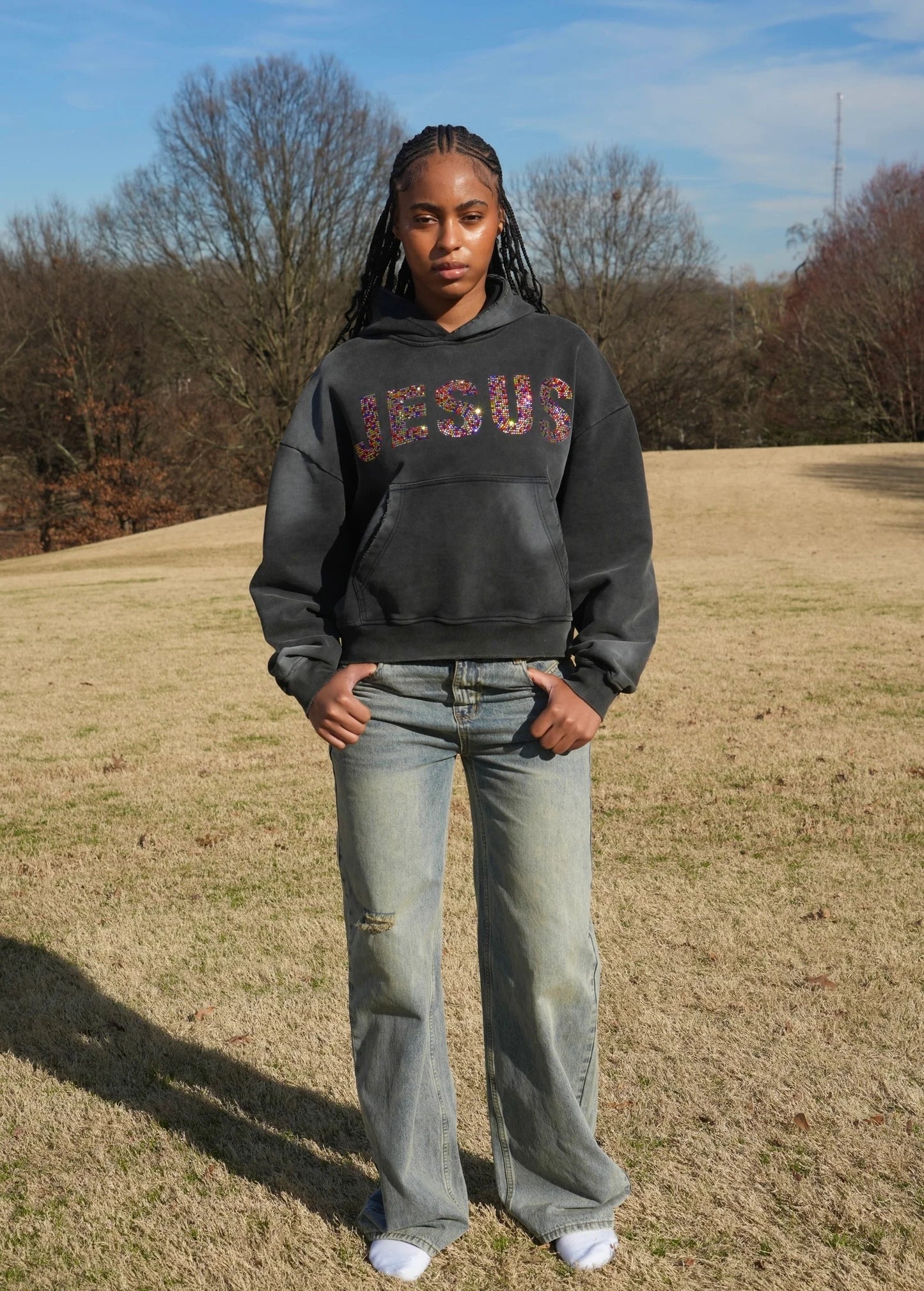 Faith-Inspired Streetwear with Washed Finish