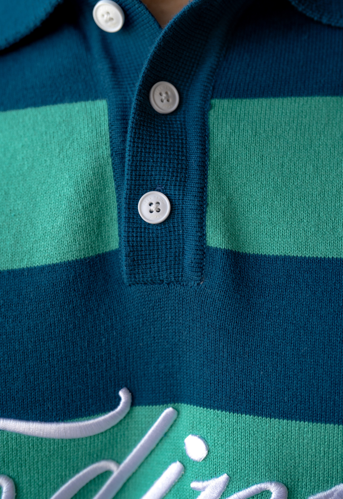 "LIVE BY TRUTH" KNIT POLO