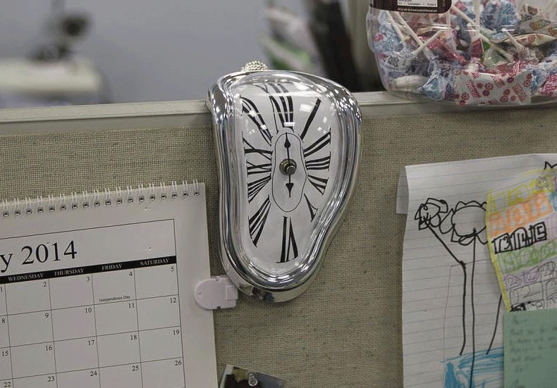 Decorative Melting Clock