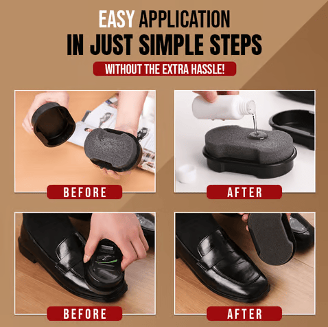 (Hot Sale- 45% OFF) Portable multi-purpose care shoe wax