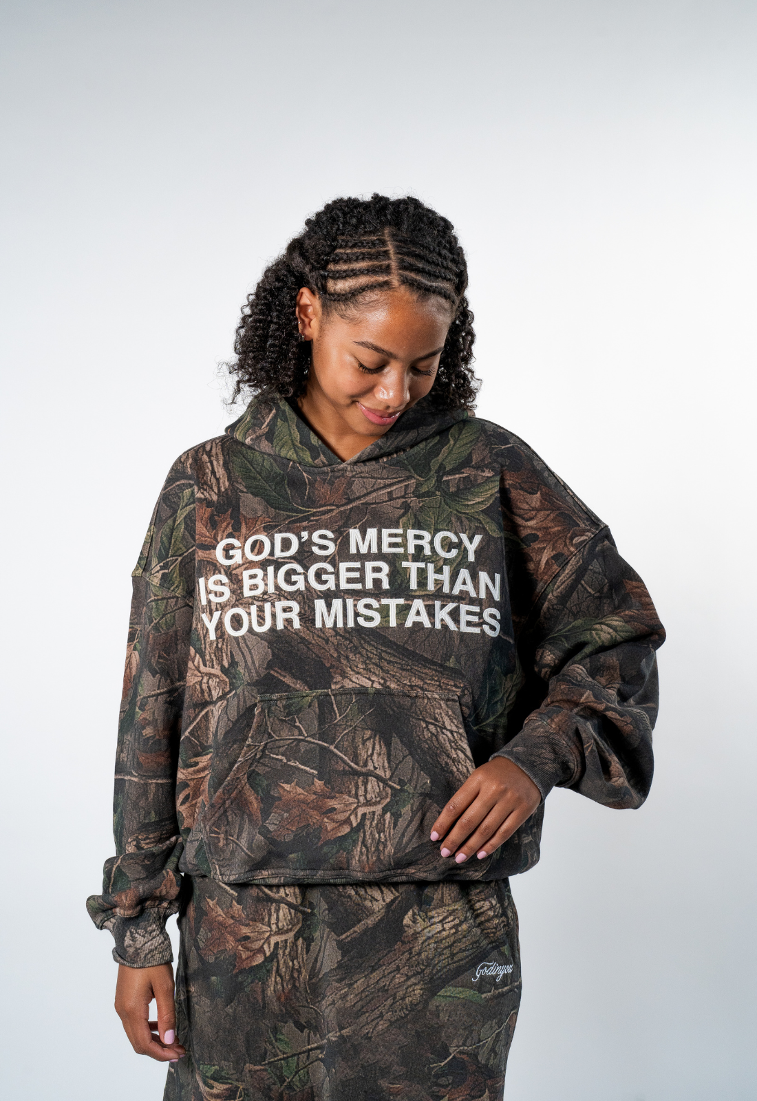 "ENDLESS MERCY" CAMO HOODIE