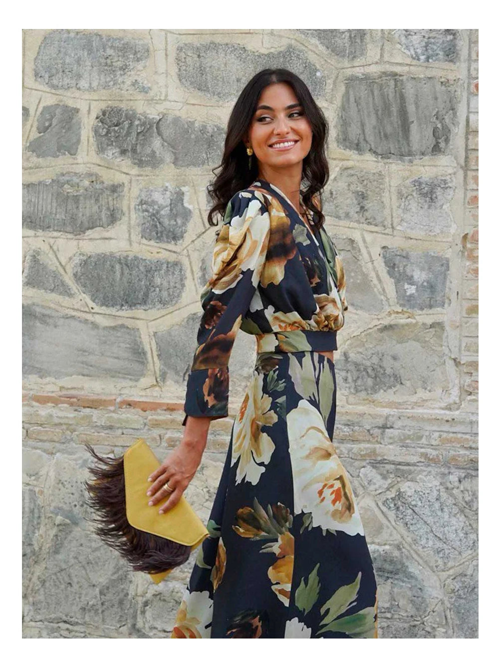Vintage Floral Elegance Co-ord