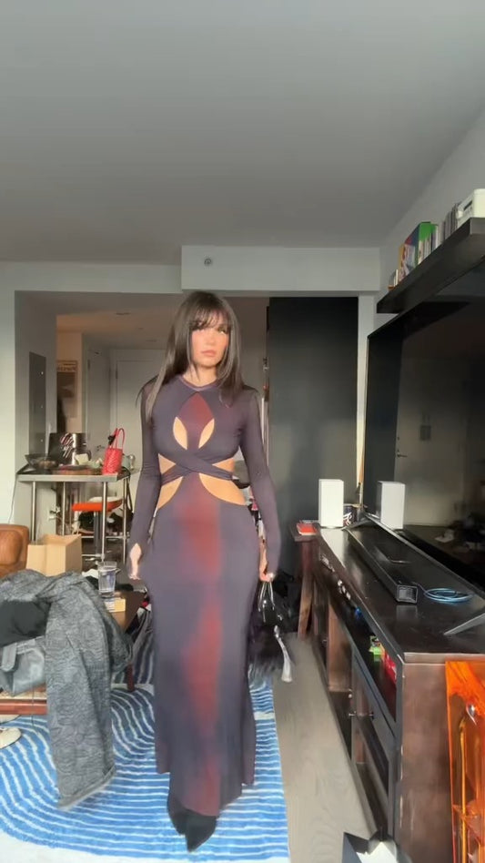 Bold & Sexy Cutout Maxi Dress ✨ Night Out, Party & Clubwear Must-Have