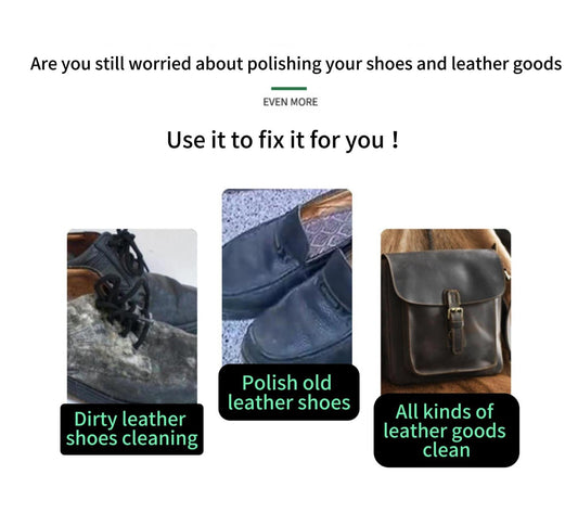 (Hot Sale- 45% OFF) Portable multi-purpose care shoe wax